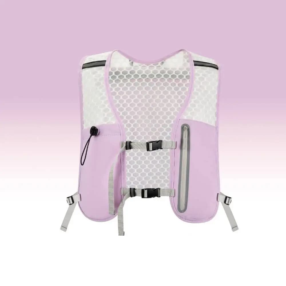 Breathable Hydration Running Vest Non-Slip Reflective Design Bladder Chest Pack Convenient Multifunctional Bicycle Bag Vest