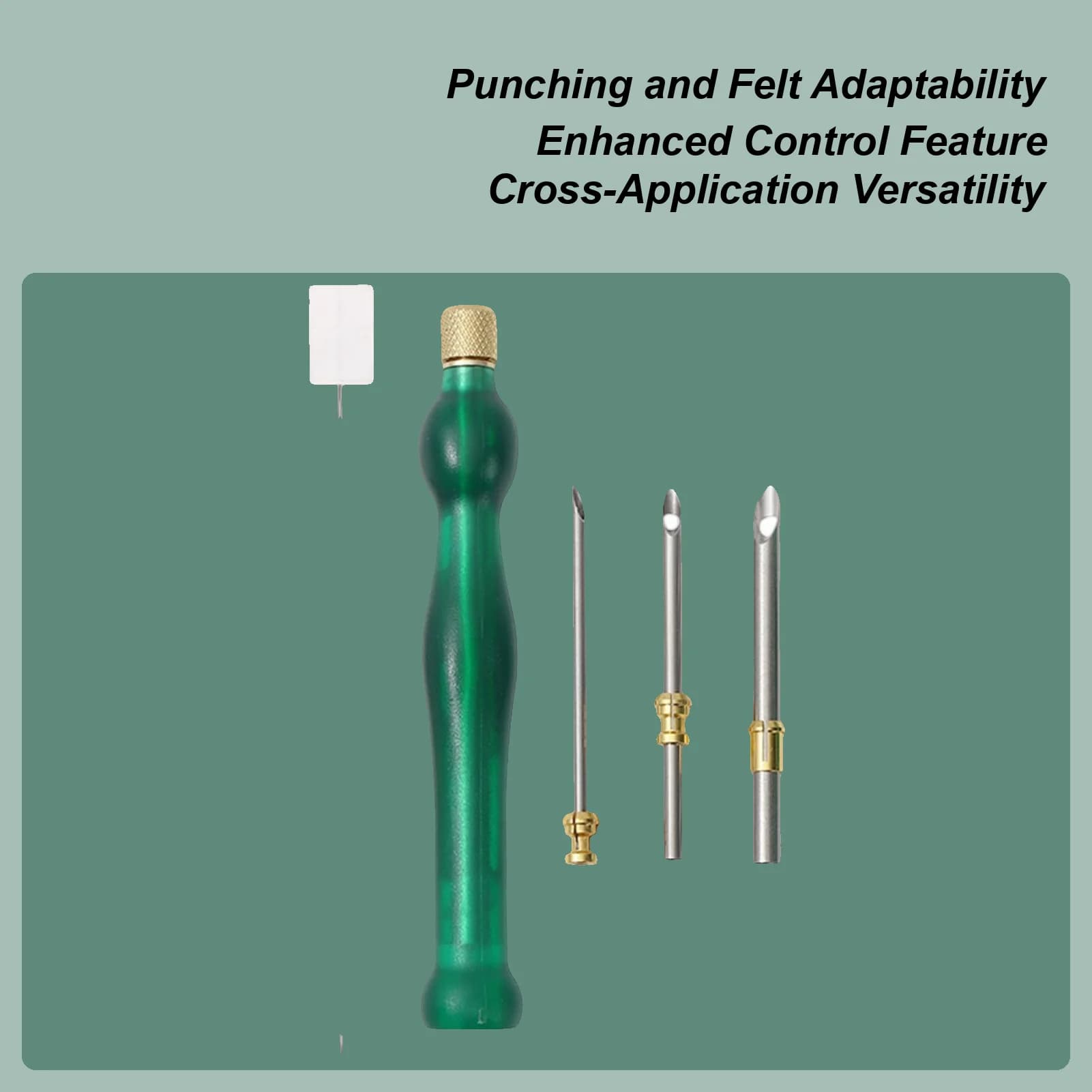 Punch Needle Thread Hooking Pen Tool Felting Punch Needle For Embroidery Weaving Handcrafts Home Party Cushion Clothing Rug