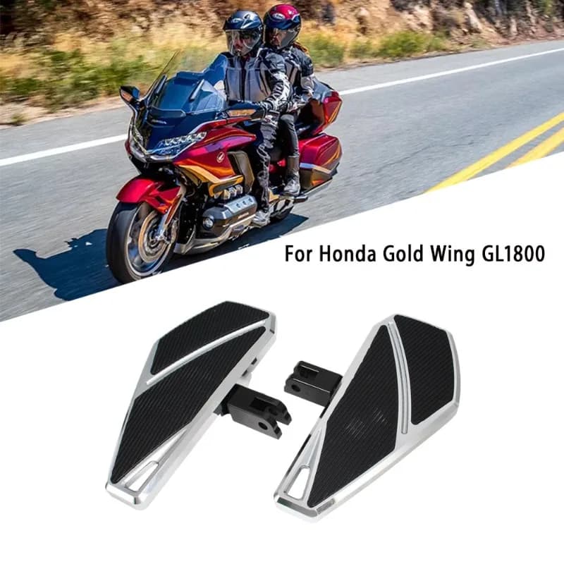 Per Honda Goldwing GL1800 2001-2024 Pedane Anteriori Allargate Poggiapiedi per Conducente Accessori Moto