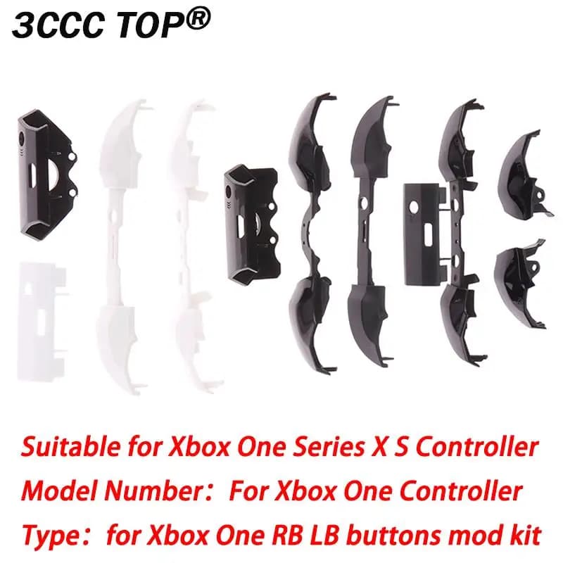 1PC RB LB pulsante di attivazione paraurti Kit Mod per Xbox One Series S X Slim Elite Controller sostituzione pulsanti sinistro destro accessori