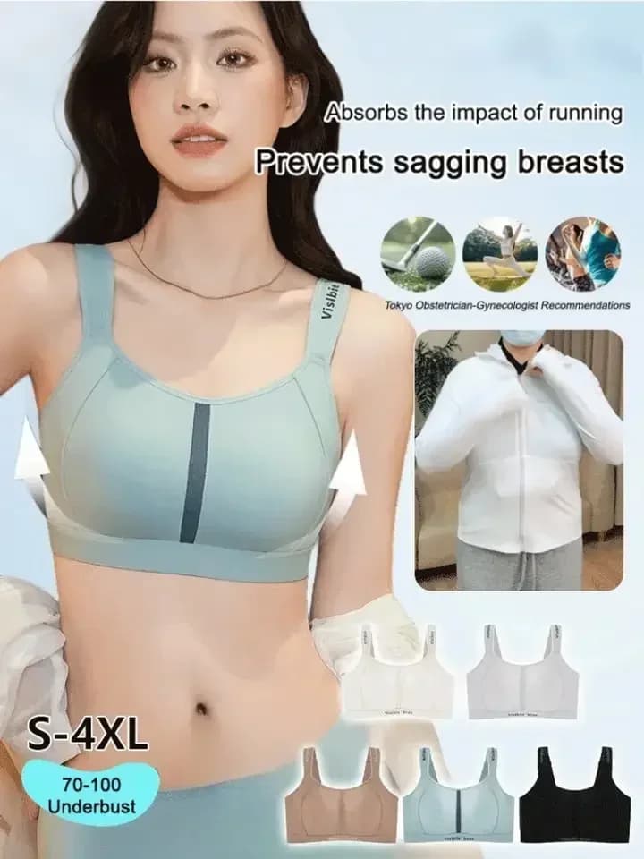 Top RatedSummer Sports Bra for Women, SeamlAnti‑Sagging Shaping Bralette, Thin Breathable Comfort Support Bra Daily Wear