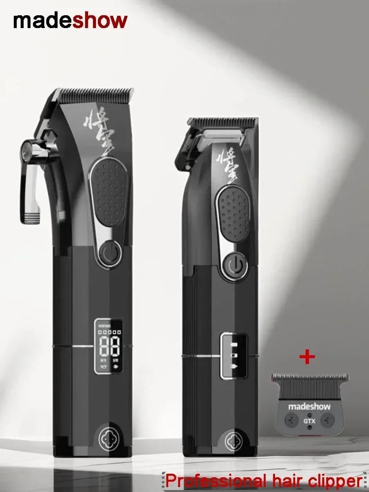 Madeshow G9C G9G Hair Clipper Trimmer Set 7200 RPM Home Use Men's Haircut Trimmer Professional Stylist Styling Tool