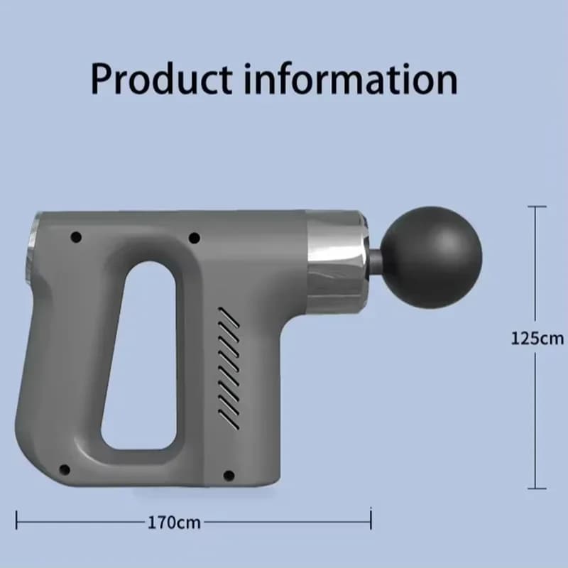 Portable Massage for Deep Fabric Band Professional four-head Sports Anti-stress Relaxation Mini Massage Gun Muscle Massage Gun