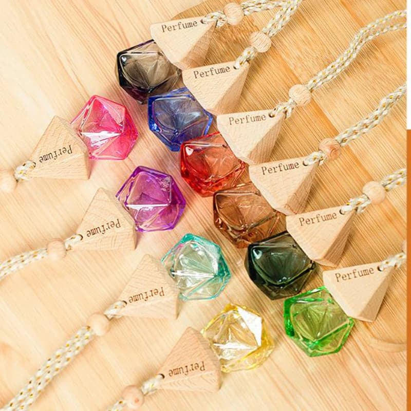 10Pcs/Lot 8ml empty Car Diffuser Bottle Mini Car Perfume Bottle Car Air Freshener Bottle for for Car Home Boat Truck Decor