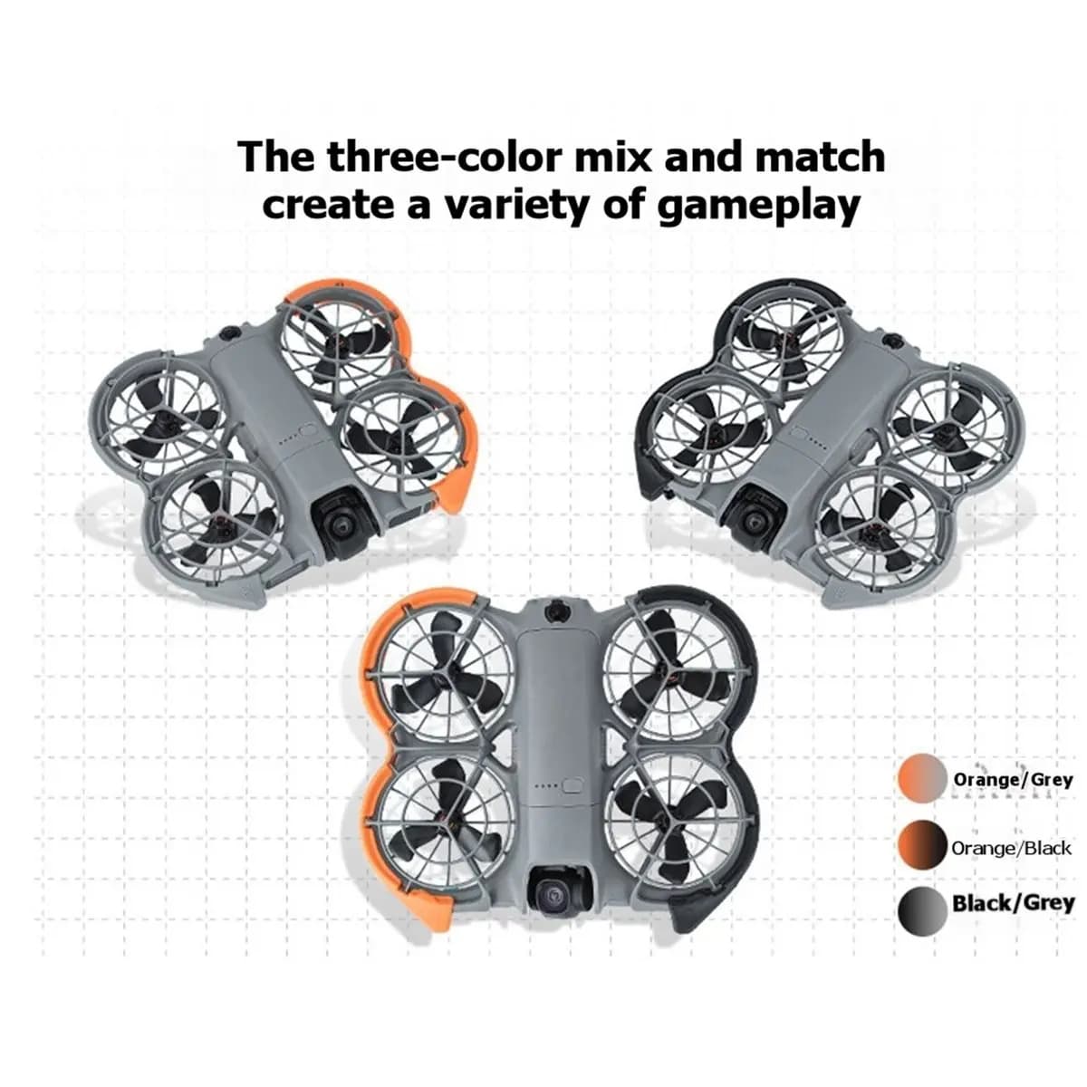 ABSF drone protection ring for DJI NEO Antique protection for propellers Floating safety frame accessories