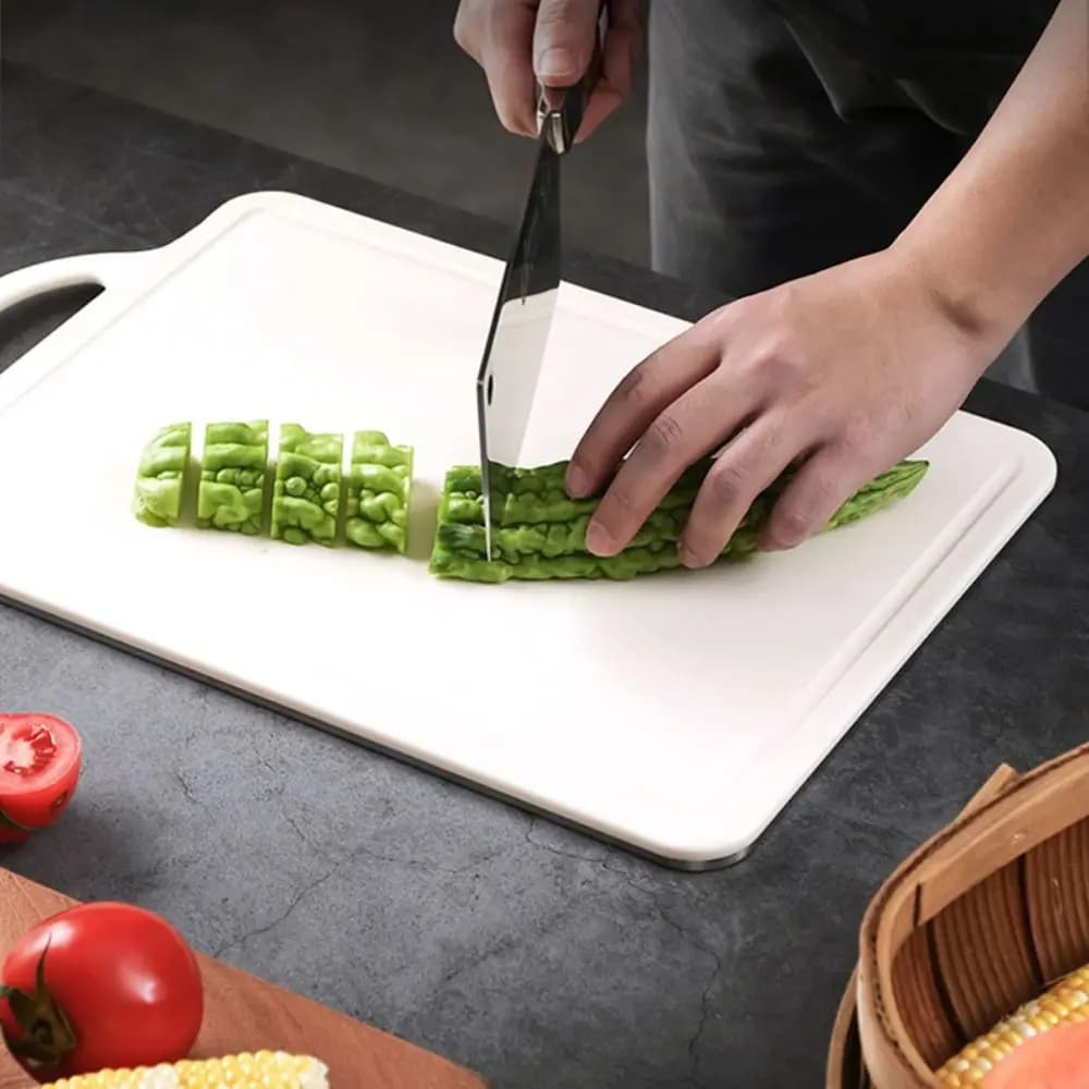 304 stainless steel double-sided cutter and PP Anti-screpolation anti-slip cutter for small noise