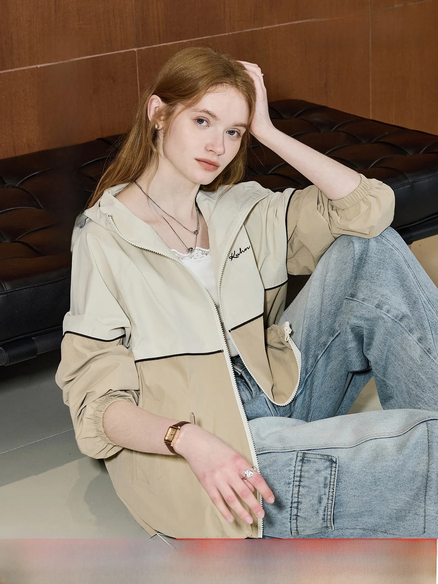 KuNMaWei UPF40 Women's Sun Protection Jacket Lightweight Summer New Style Original Yarn Design Casual Loose Fit Embroidered Z...