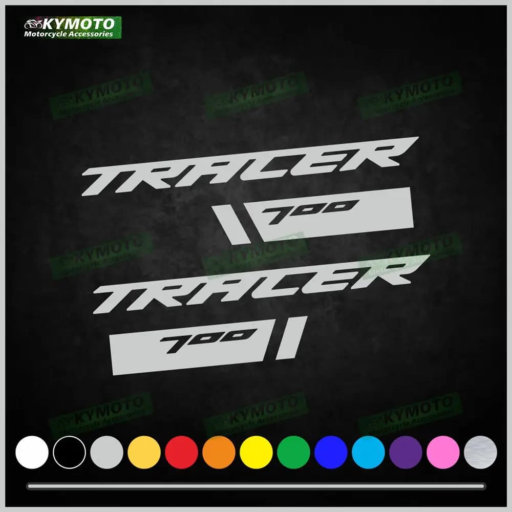 For Yamaha YZF TRACER700 TRACER 700 motorcycle accessories decals fairing decoration fuel tank engine logo reflective stickers