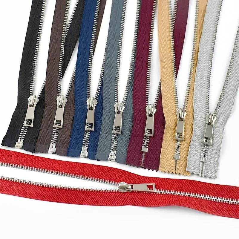 2/5 Pezzi 5 # Cerniera in Metallo Meetee per Cucito, 15-30cm Chiusa, 40-80cm Aperta, Cerniere per Chiusura Abiti, Riparazione Scarpe, Decorazione