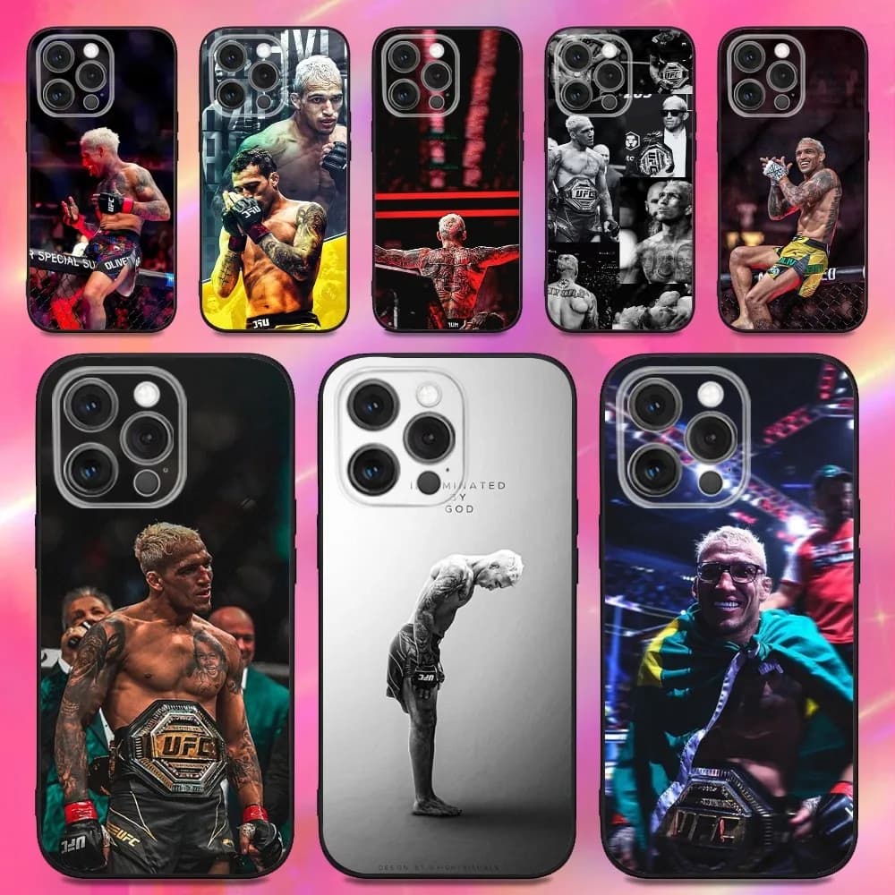 Custodia per telefono C-Charles Brasile O-Oliveira per iPhone 16,15,14,13,12,11,Pro,Max,Plus,X,XS,XR,SE,8,7,Mini, custodia morbida in silicone nero