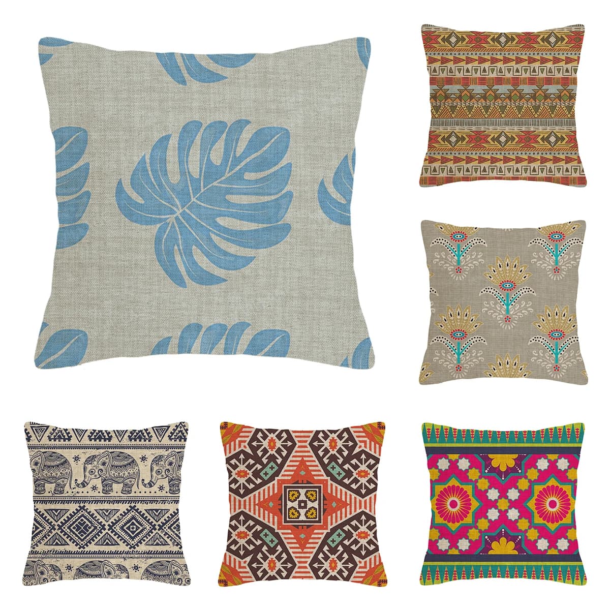 Home living room modern decoration cushion decoration pillow cover 45*45 40x40cm 60x60cm 45x45cm Persian pattern 50x50cm boho