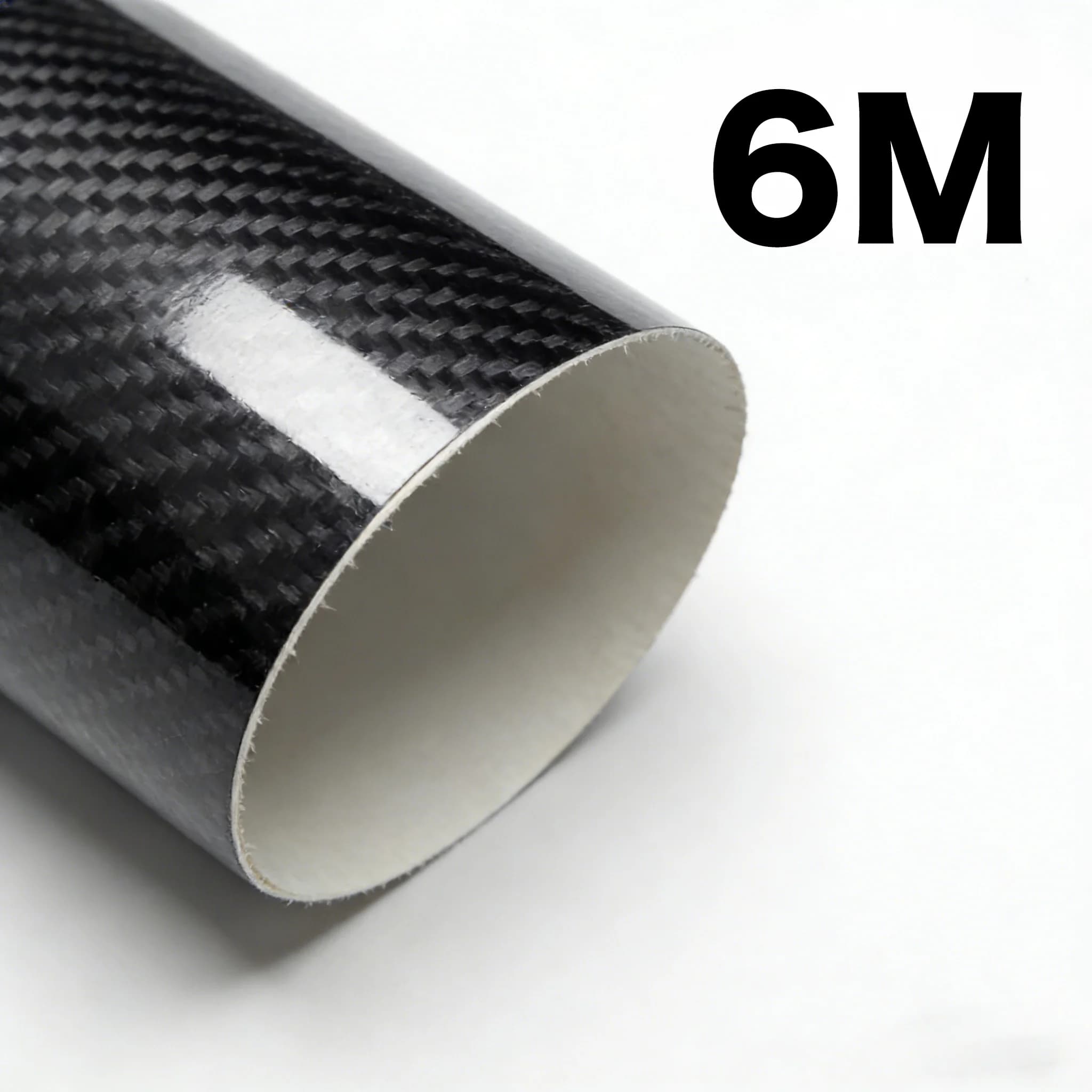 Pellicola in Fibra di Carbonio per Carrozzeria Auto, Rivestimento Vinilico Opaco, Adesivo Nero Lucido 3D 4D 5D 6D, Decorazione e Copertura per Auto