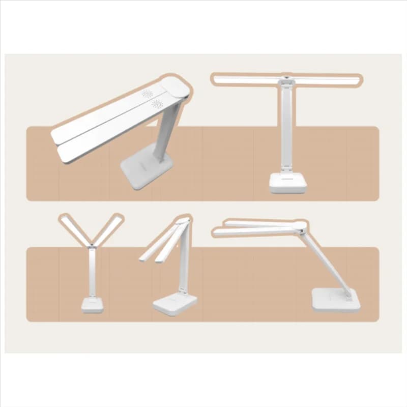 Lampada da scrivania VOFUN-LED Lampada da scrivania pieghevole con protezione per gli occhi ricaricabile tramite USB a 3 livelli dimmerabile