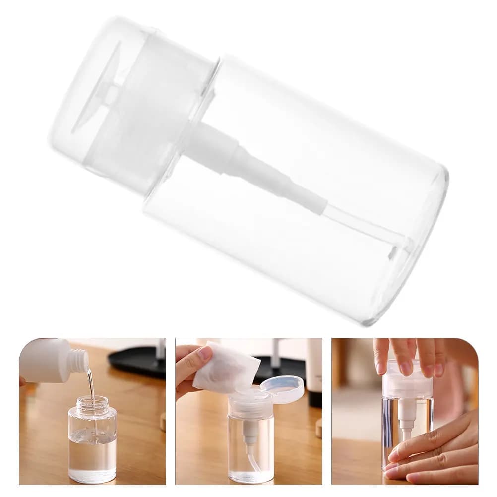 Flacone da Viaggio Premium da 100ml con Pompa Antigoccia per Fondotinta, Lozione, Crema, Siero, Essenza - Contenitore Vuoto Ricaricabile Airless