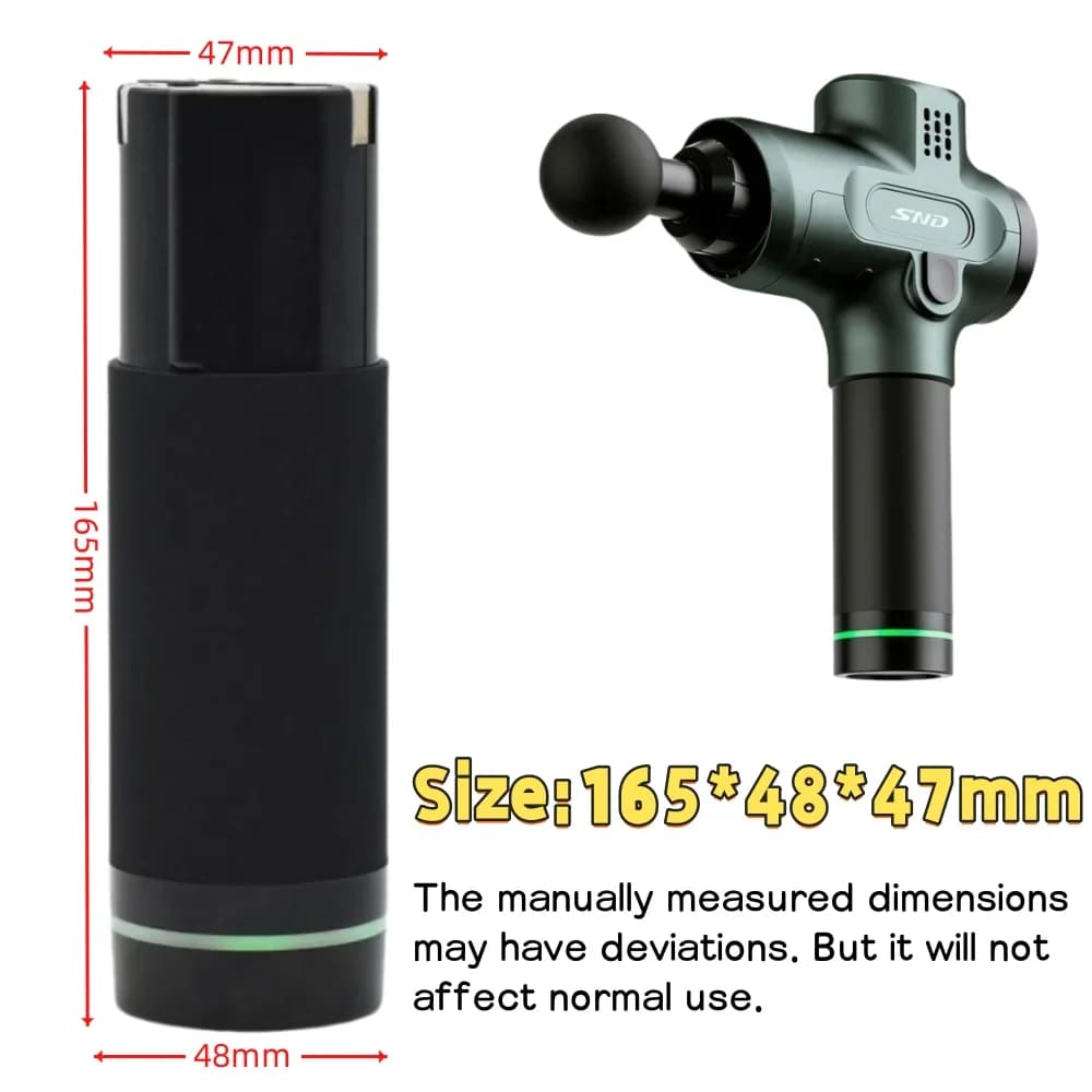 100% new 24V 2500/4800/6800mAh rechargeable lithium ion battery for various types of massage/bacterial gun