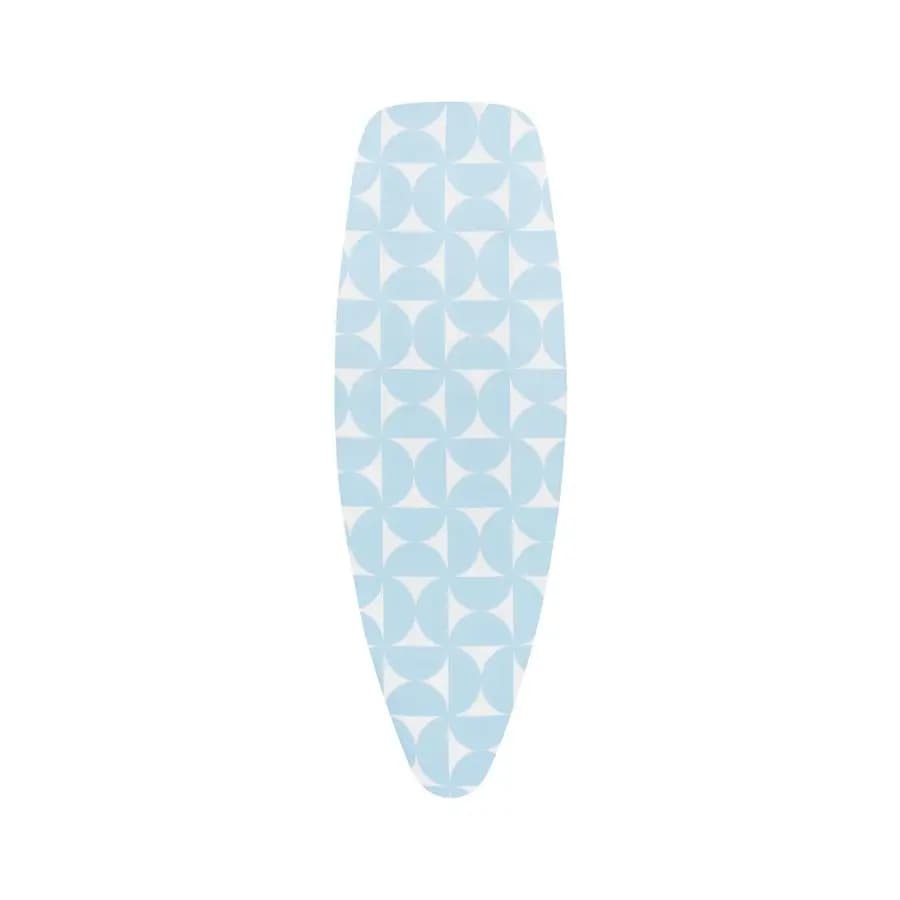 Copriasse da Stiro Sostitutivo Misura D 53 x 18 Pollici con Imbottitura Spessa in Schiuma e Feltro, Fresca Brezza EasyFit, 100% Cotone