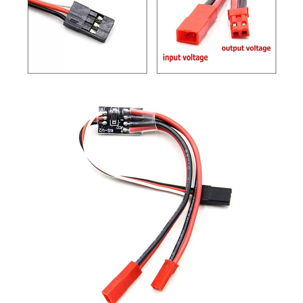 2-20A High Current Remote Control Electronic Switch 3-30V Aerial Model Plant Protection RC Drone Water Pump PWM Signal Control