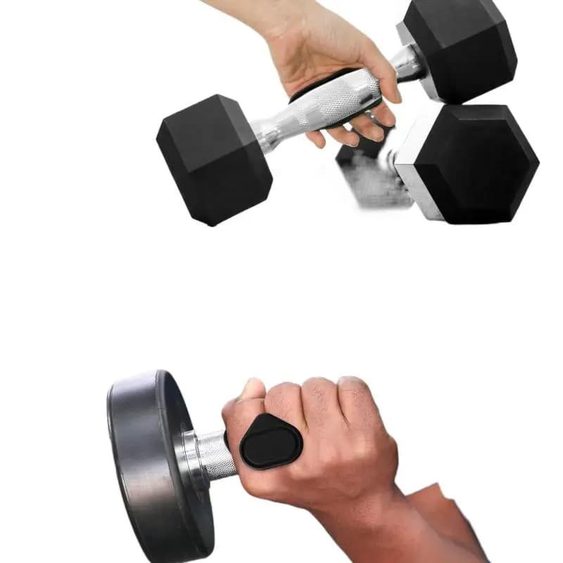 New Anti Slip Grip Strengthener with Ergonomic Rubber Hand Gloves Portable Fitness Gear for Gym Workout Training