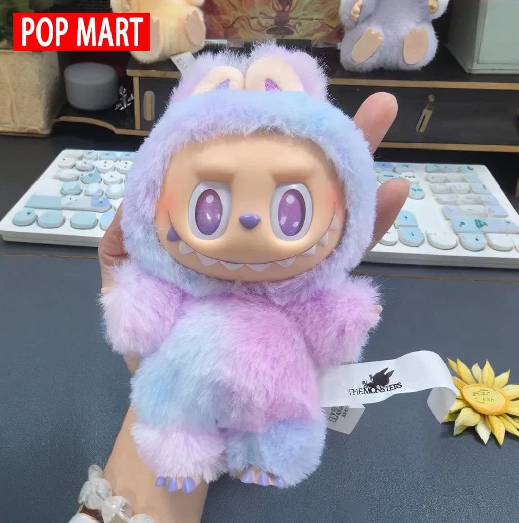 PopMart Labubu Doll Mystery Box, 100% genuine - Macaron color, It's the perfect gift for children, family and frict Gift