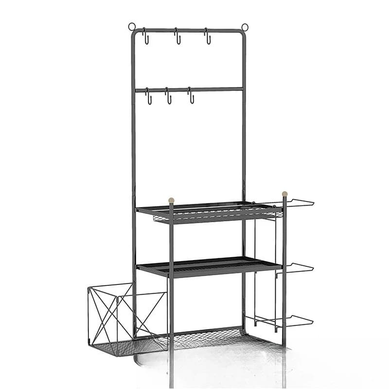 Sports Equipment Storage Rack Yoga Mat Skateboard Shelf Dumbbell Foam Roller