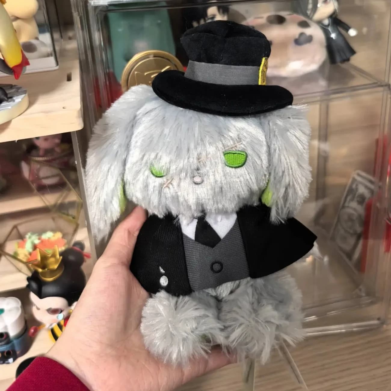 Cute Ciel Phantomhive Sebastian Undertaker Plush Toy Anime Sitting Posture Plushies Pillows Toy Birthday Gift