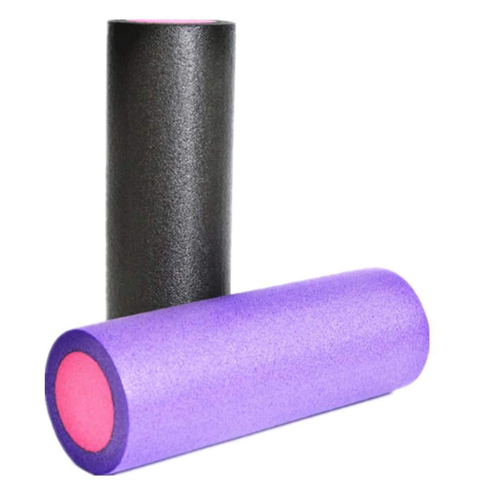 PVC EPP solid cork massage foam rollers for gym exercises, measures 30cm 45cm 90cm, for yoga - Sales promotion