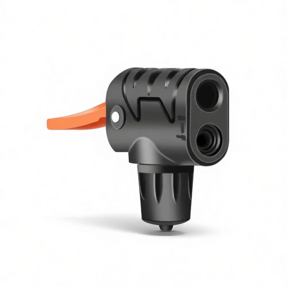 Lightweight Bike Pump Adapter Presta To Schrader Valve Converter High Pressure Bicycle Inflator Nozzle Cycling Bike Tool