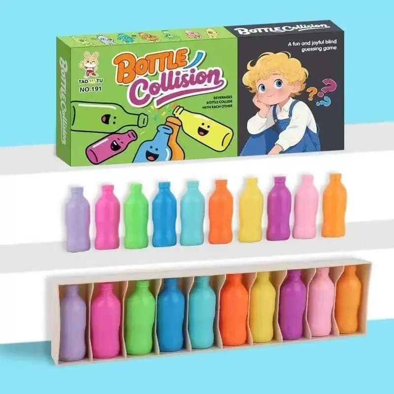 Set di giochi di puzzle con bottiglie impegnative abbinate da 20 paia di colori Giochi da tavolo di strategia per l'addestramento alla memoria e logica Raccolta di regali di Natale