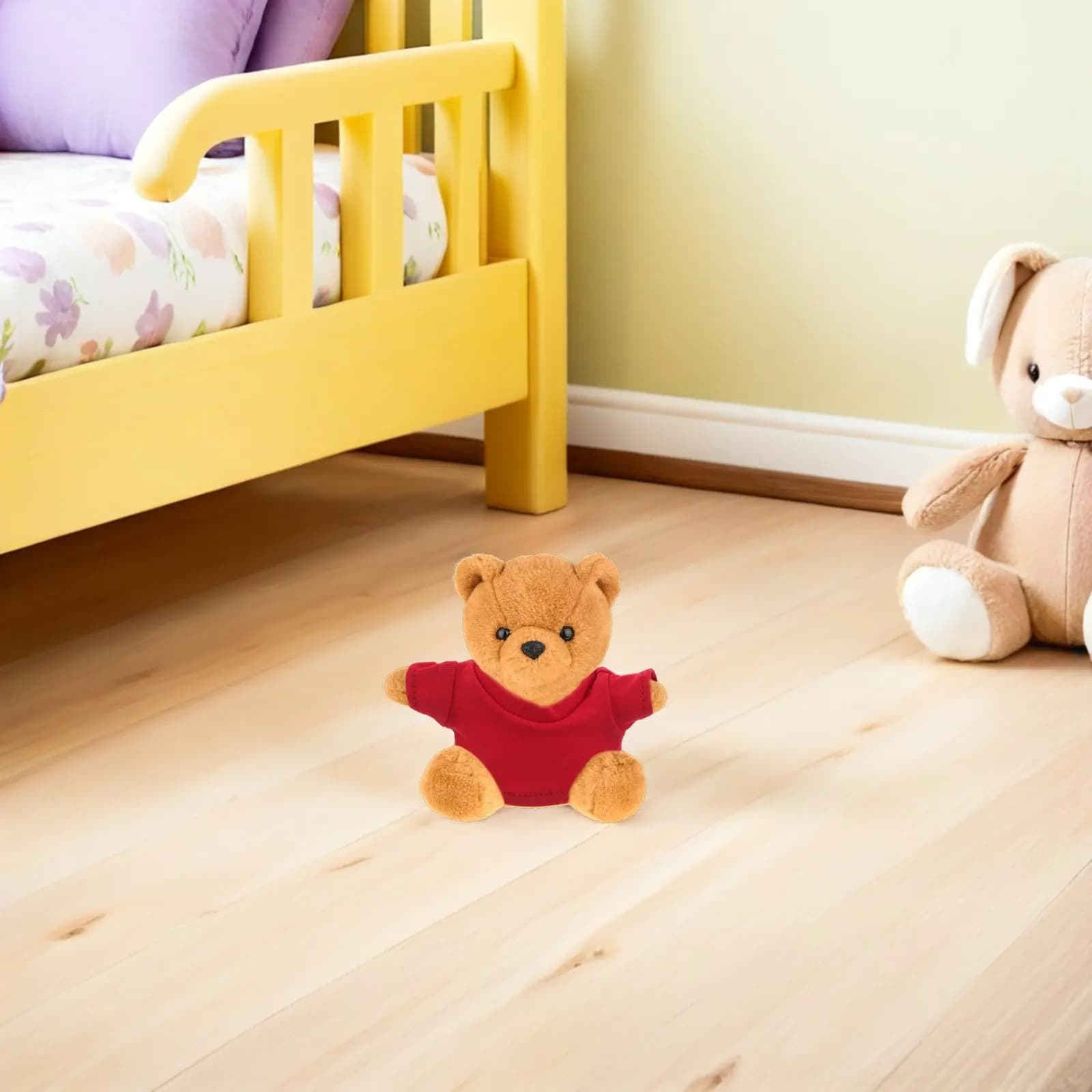 Set di 4 Magliette per Orsacchiotti da Sublimazione, Accessori Sostituibili per Peluche, 9Cm, Morbidi e Confortevoli