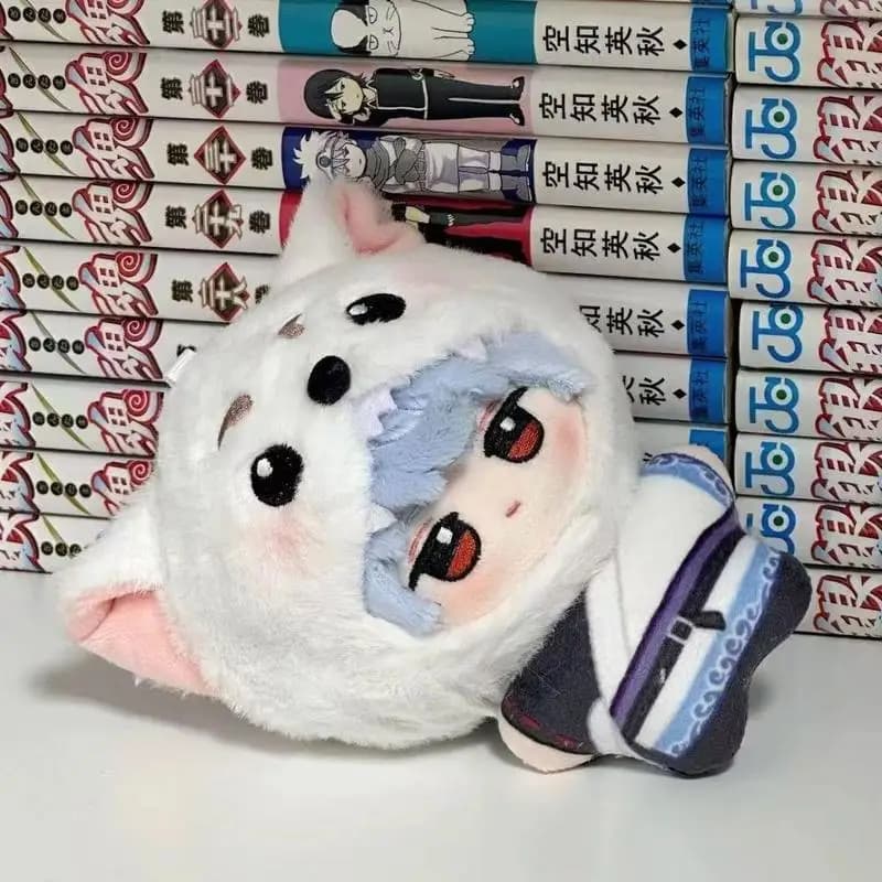 10 centimetri Acg Giocattolo Figura Argento Anima Animazione Sakata Gintoki Bambola di Cotone Fatto A Mano Kagura Peluche Ciondolo Okita Sougo bambola