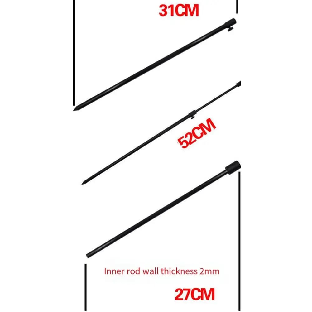 Carp Fishing for Rod Pod Rest Adjustable Aluminum Alloy Bracket for Bank Fishing Compatible with Fishing Rod Alarms