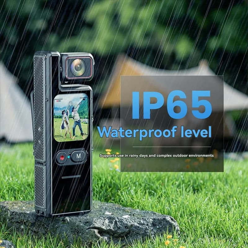 Telecamera DIGIT-Action IP65 impermeabile 180 ° Telecamera d'azione esterna professionale magnetica ruotabile