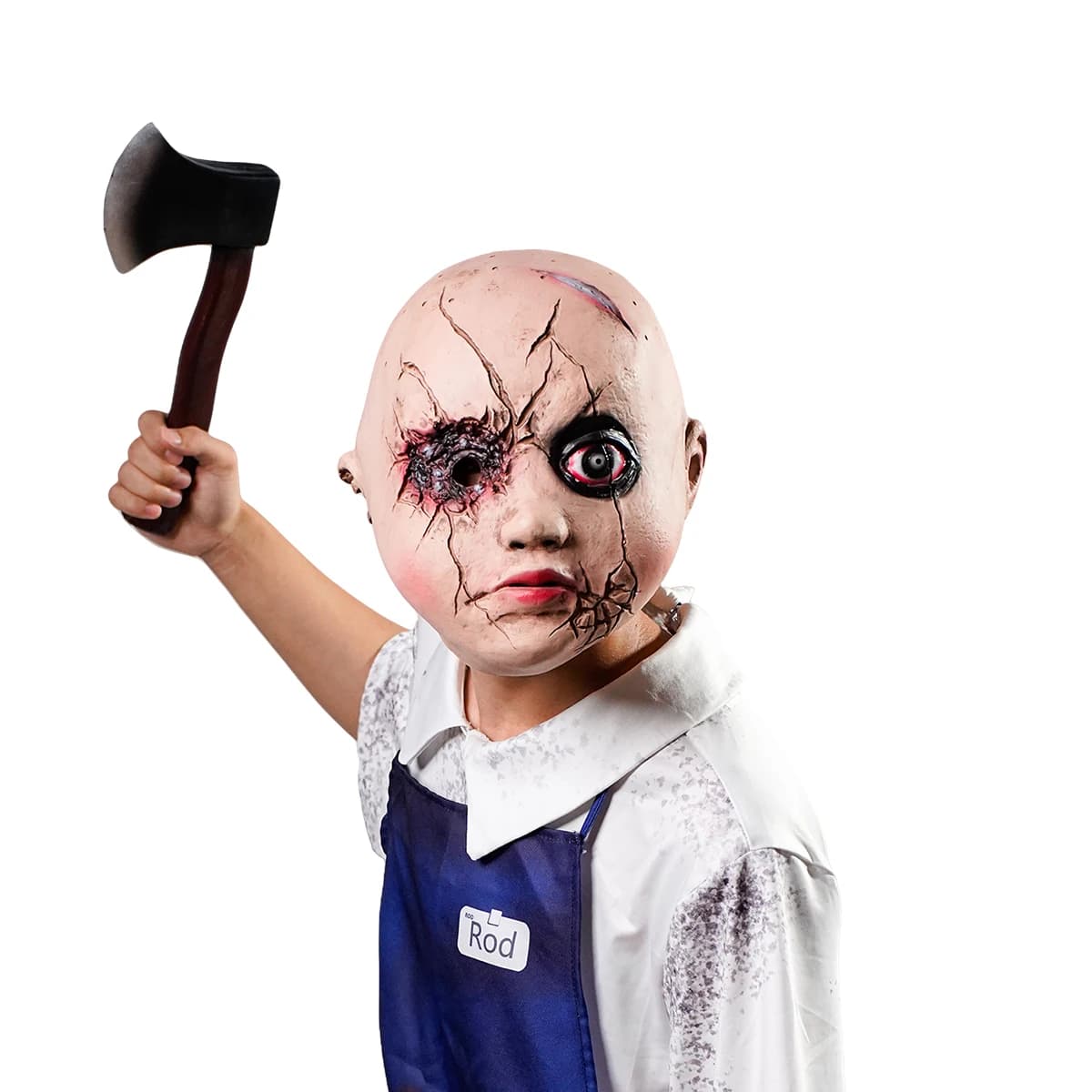 Super realistic ghost face mask, suitable for Halloween costumes, carnival parties, perfect gift for animal masks.