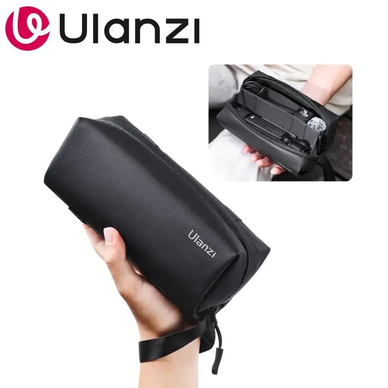 Borsa portaoggetti Ulanzi PK-04 per DJI Osmo Pocket 3, organizer multiuso antispruzzo per accessori combo per vloggers di viaggio