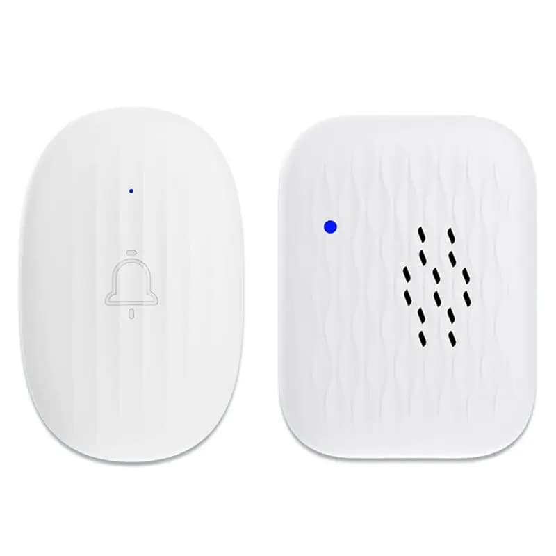 ABUO-RF433 Waterproof Wireless Doorbell Mini volume control regulation Silent Smart Home EU-PLUG