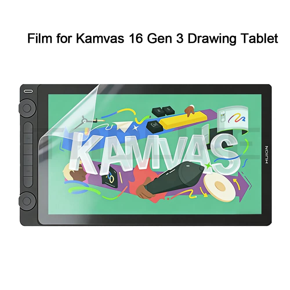 Pellicola protettiva SOLO per Huion Kamvas 16 Gen 3 Monitor da disegno Carta come pellicola