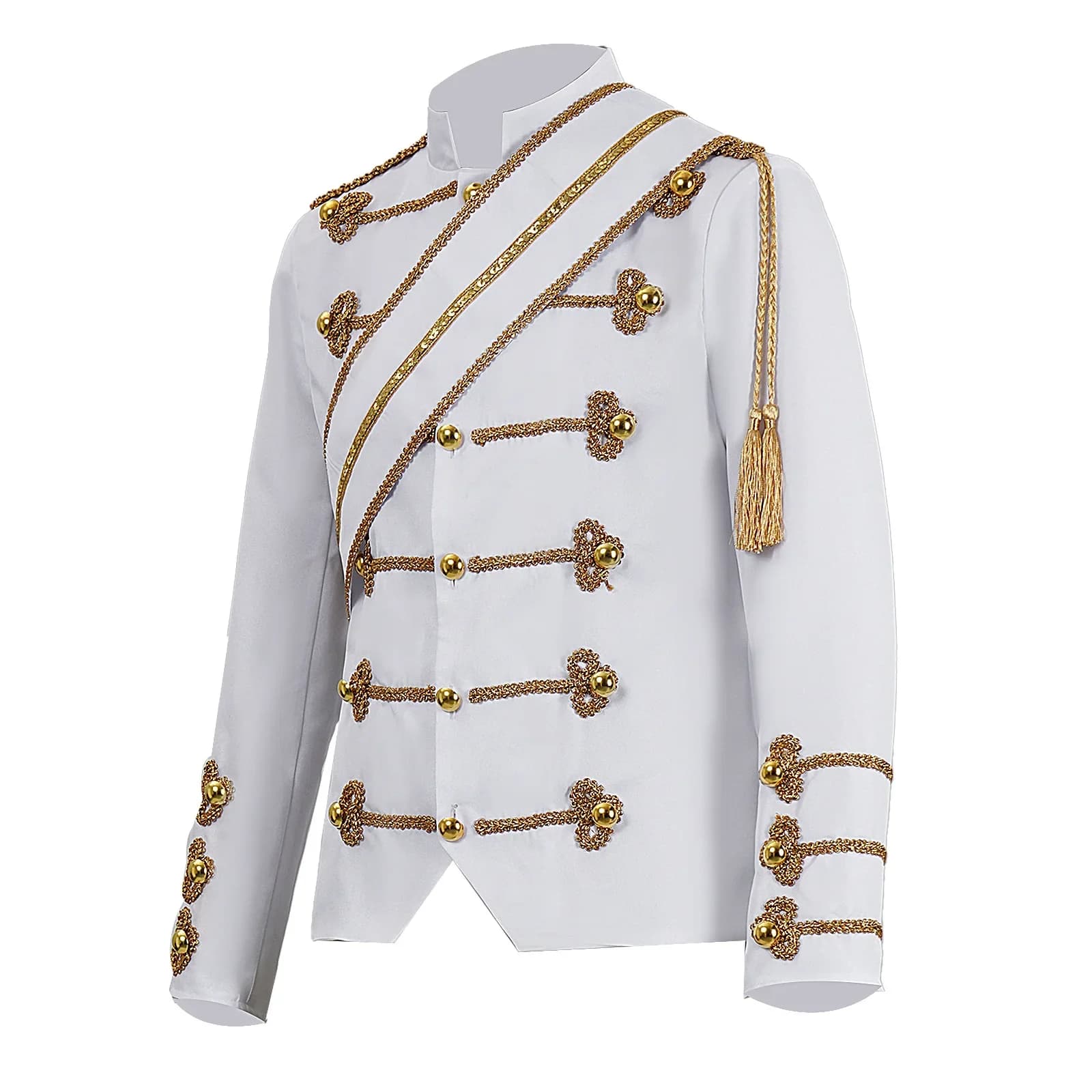 Medieval Michael Jackson stage costume, rock singer costume, sequin costume