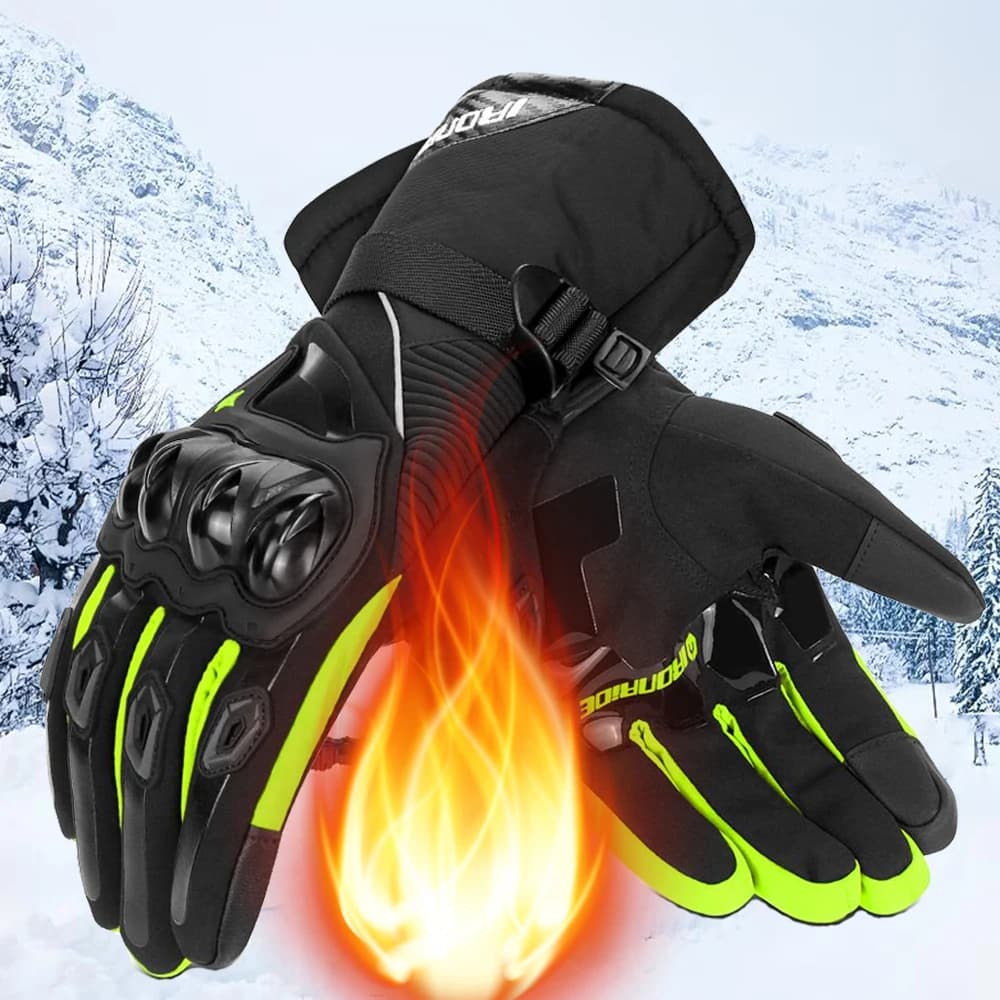 Guanti da moto Guanti impermeabili antivento Moto Uomo Guanti da equitazione per moto Touch screen Guanti da motocross invernali