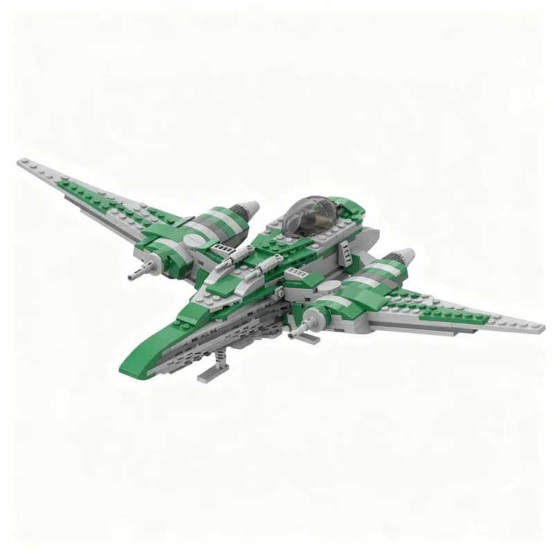 450pcs MOC Slayn Korpil VIC 5 Corvus Snubfighter Model Building Blocks Toys Architecture Christmas Gifts Creative Birthday DIY