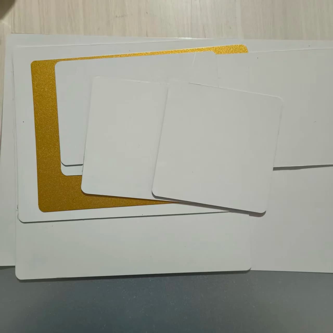 Sublimazione Piatti in alluminio metallico vuoto con angoli arrotondati 0,5 mm 20 pezzi di molte dimensioni per la scelta Stampa fotografica fai-da-te