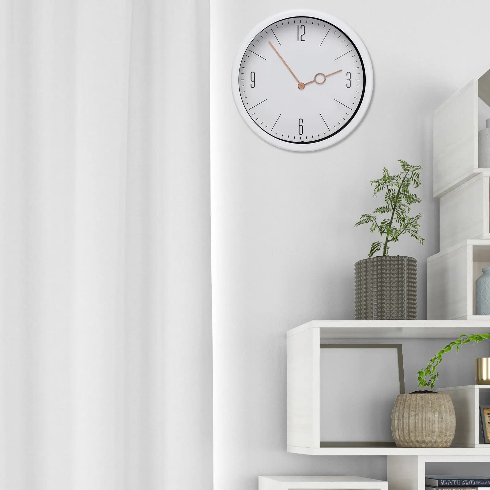Set di Meccanismi per Orologi al Quarzo ad Alta Precisione con Lancette Regolabili e Motore Silenzioso per Riparazione di Orologi da Parete per Casa e Ufficio