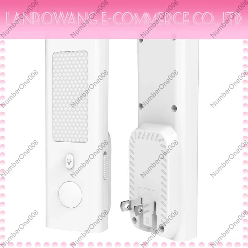 Motion Sensor Night Light - Plug-in with Switch, Instant-on Energy Saving LED for Hallway Bedroom, Auto on/Off