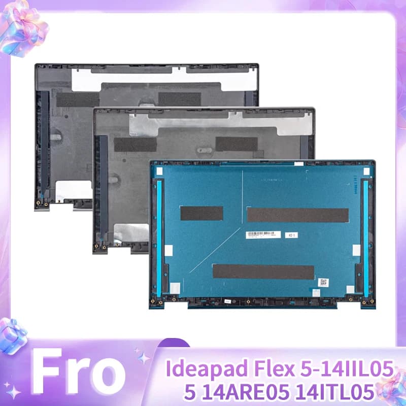 Nuova Cover di Ricambio per Laptop Ideapad Flex 5-14IIL05 5 14ARE05 14ITL05 14ALC05 C550-14, Scocca Posteriore LCD Sostitutiva