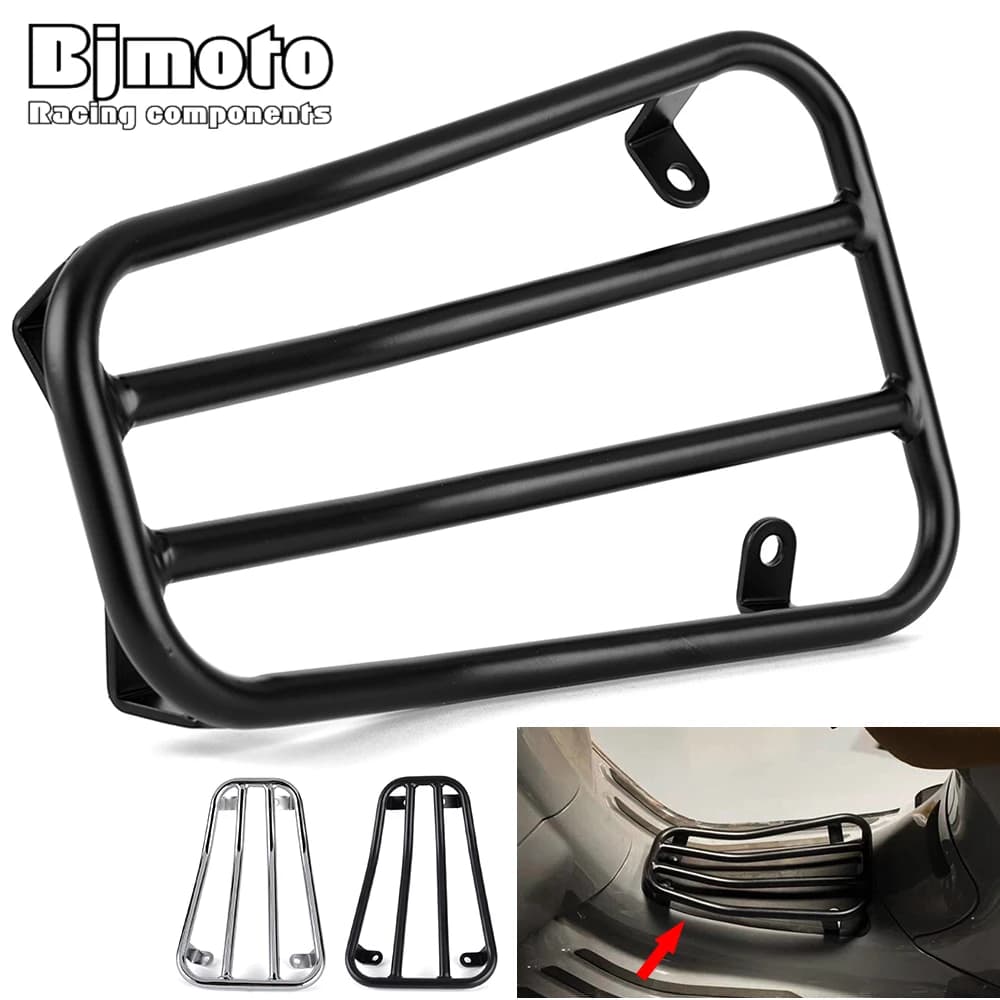 Portapacchi Anteriore per Vespa Primavera 125 150 2014-23 e Vespa Sprint 150, Supporto per Valigie e Borse Moto