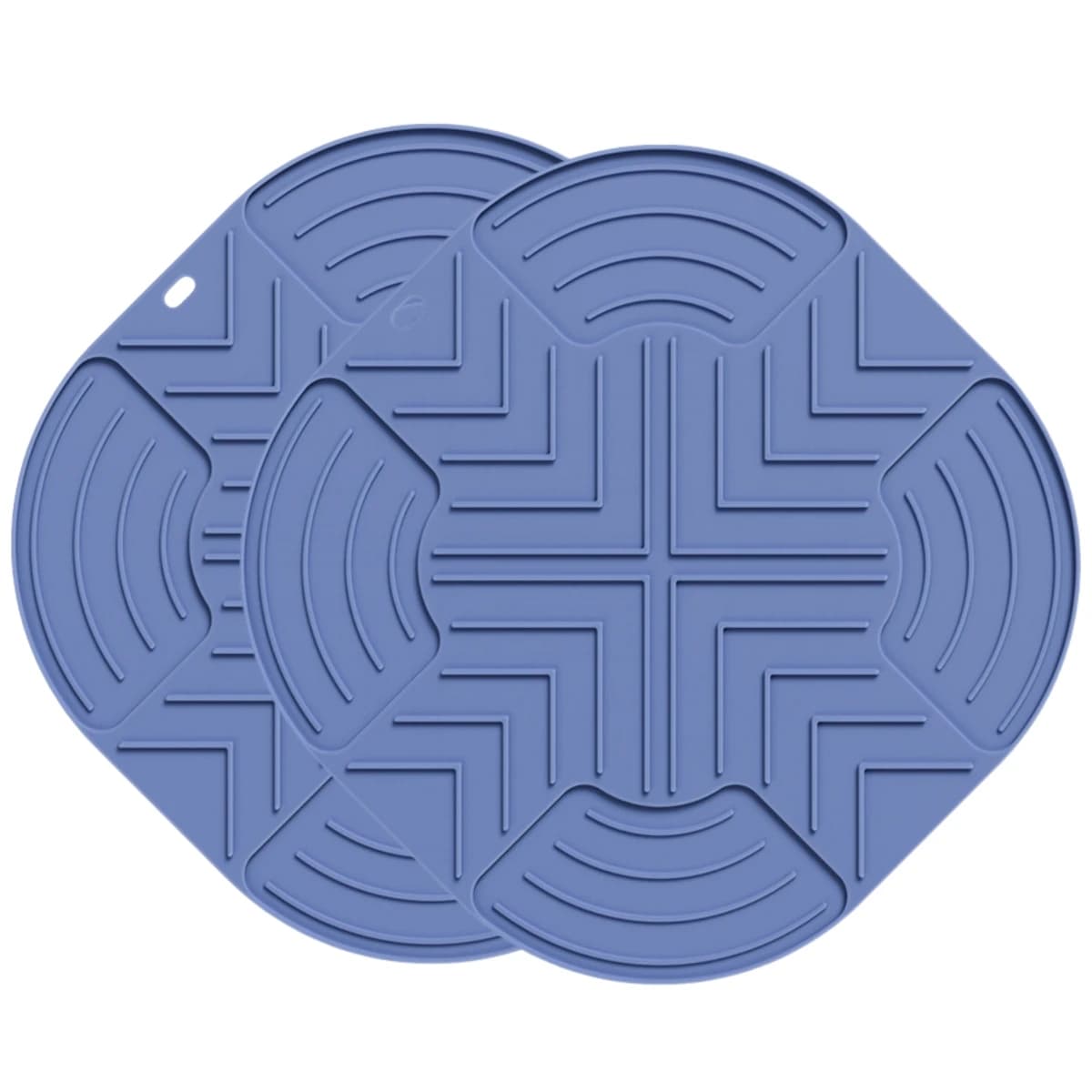 2-piece non-slip silicone heat resistant mats compatible with FN101GY air fryer that protects kitchen counters