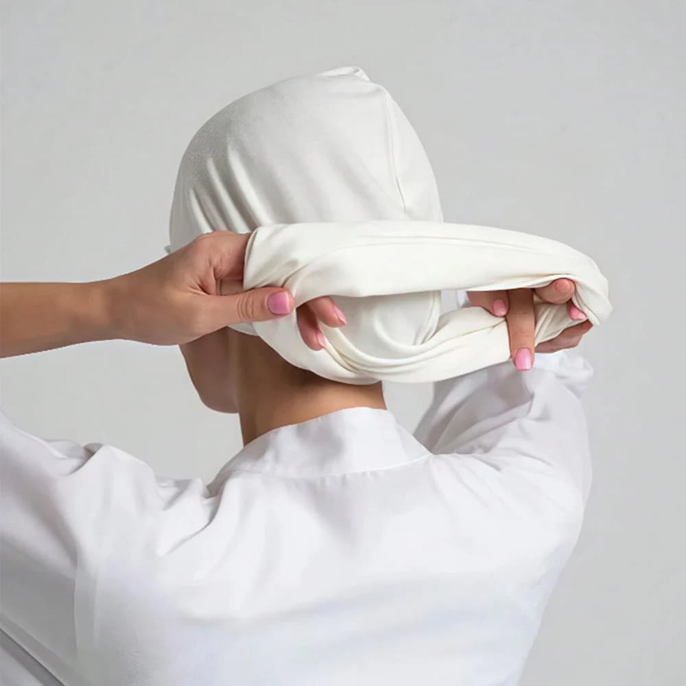 Hijab Istantaneo in Jersey Modal per Donna Musulmana, Sottohijab, Cappello Elasticizzato in Cotone, Turbante Islamico, Foulard, Copricapo, Fascia per Capelli