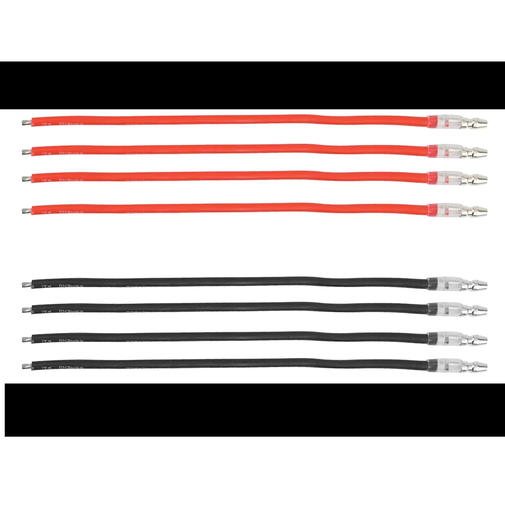 NEEBRC Silicone 4.0mm Spina Male Connection Cable for 370 380 390 540 550 775 795 Motor Brushed Speed Regulator Electronic