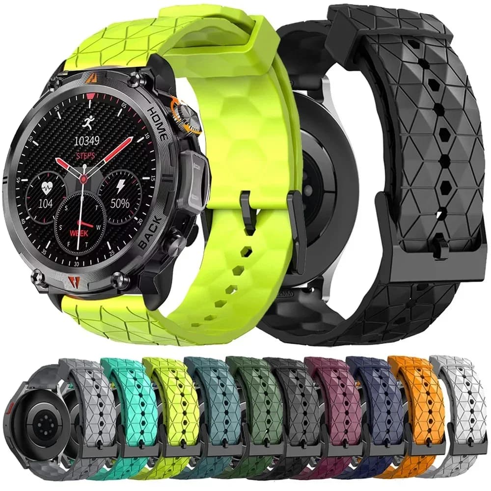 Cinturino da 22mm per cinturino EIGIIS KE3 Smartwatch per EIGIIS KE5 SmartWatch cinturino sportivo traspirante in silicone cinturino Correa