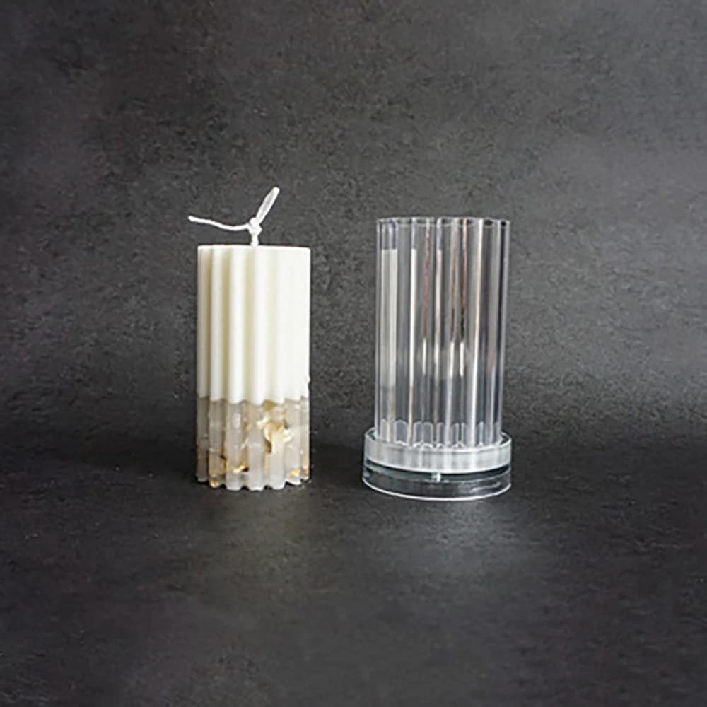 Stampi in Plastica per Candele Artigianali, Stampi per Fiori di Ghiaccio in Rilievo, Ornamenti in Cera di Soia, Decorazioni per la Casa, Stampi per Candele Aromaterapiche