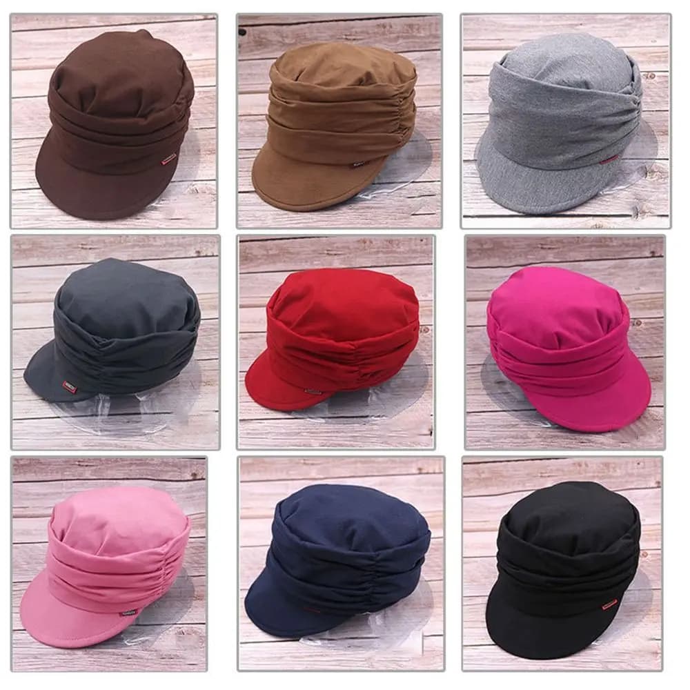 Cappelli da Baseball Vintage Stile Britannico, Cappello Ottagonale in Tessuto Antivento, Berretto da Giornale per Donne e Ragazze